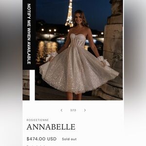 Annabelle White Wedding Dress